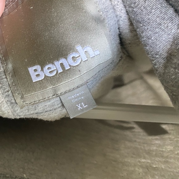 Bench Logo Grey Hoodie | SIZE: XL unisex/mens - Picture 3 of 3